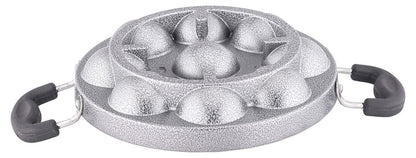 Coconut Non-Stick Elite Kuzipaniyaram without Lid -Food Grade, Strong, Paddu, Paniyaram, Mini Idly, Guntapangalalu, Gunpanal, Model - Kuzipaniyaram With Lid