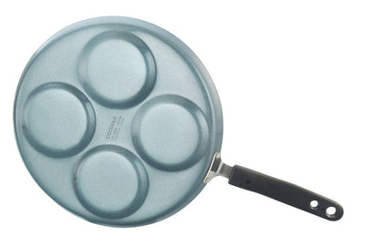 Coconut Nonstick Mini Uthapam Tawa - 4 Pits, Nonstick, Tawa for Pancakes, Dosa, Nuggets, Model - Uttapam Tawa