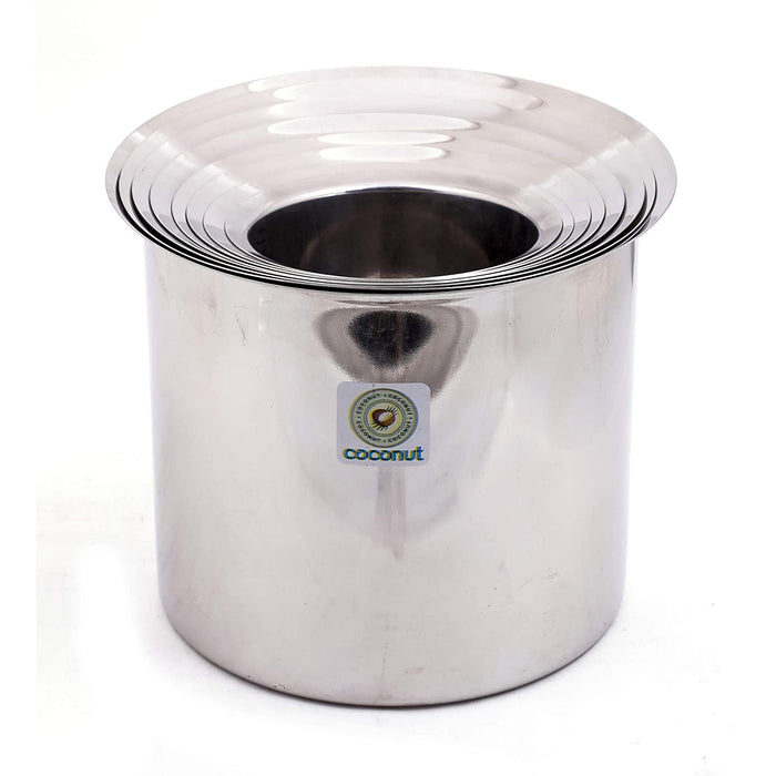 Coconut Stainless Steel AK Hotel Gunj Set of 9