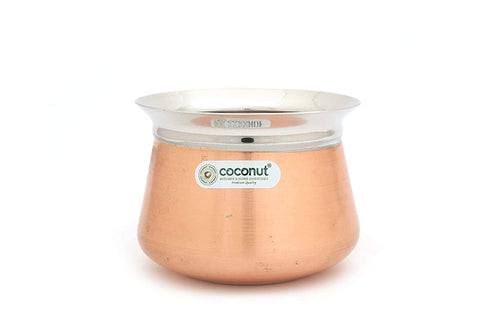 Coconut Stainless Steel Gala FC Copper Handi