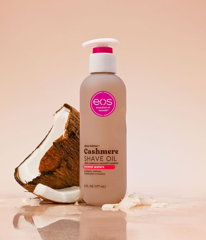 coconut waters shave oil