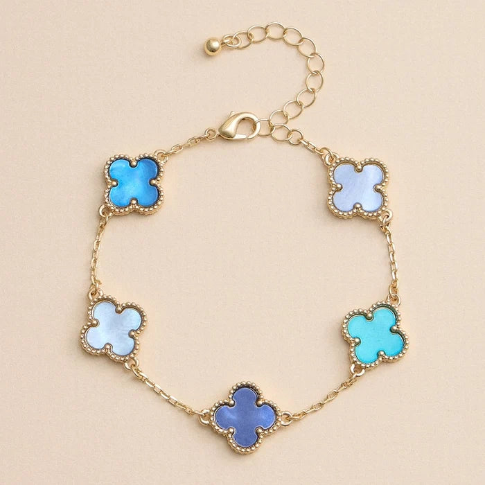 Colorful Shell Charm Bracelets