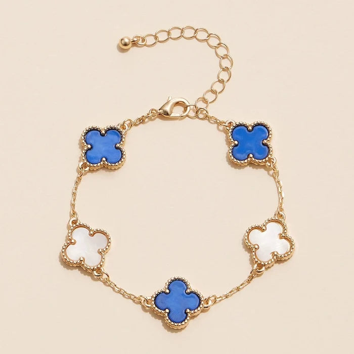 Blue & White