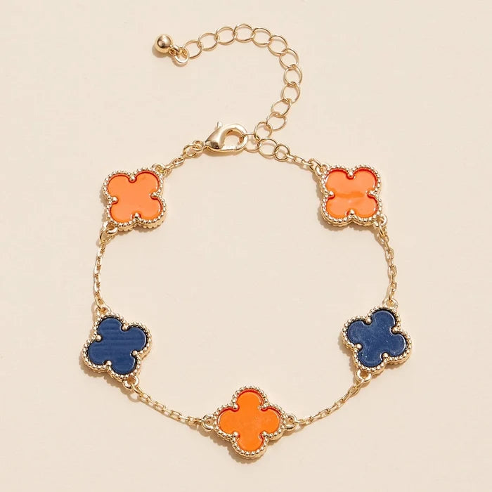 Orange & Navy