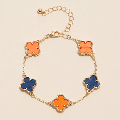 Orange & Navy