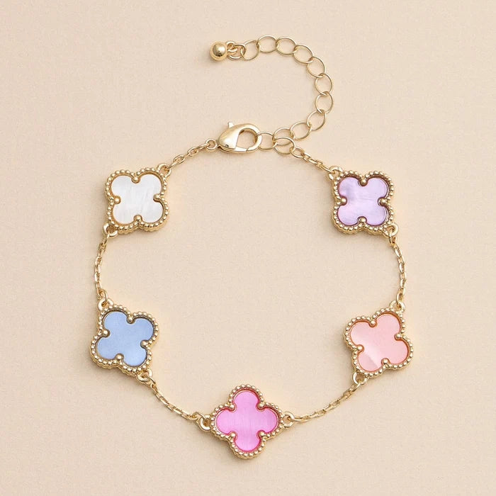 Colorful Shell Charm Bracelets