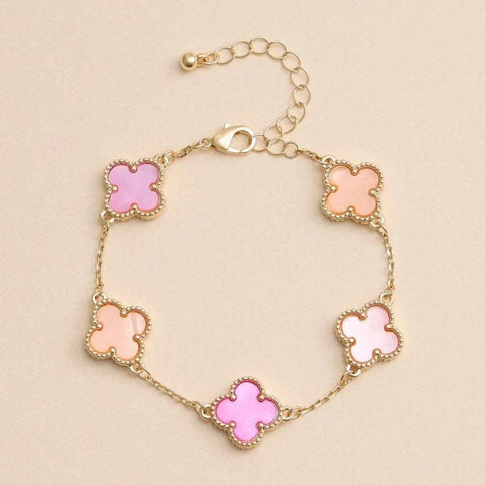 Colorful Shell Charm Bracelets
