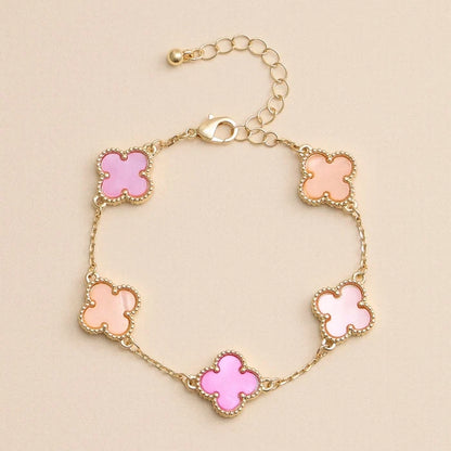 Colorful Shell Charm Bracelets