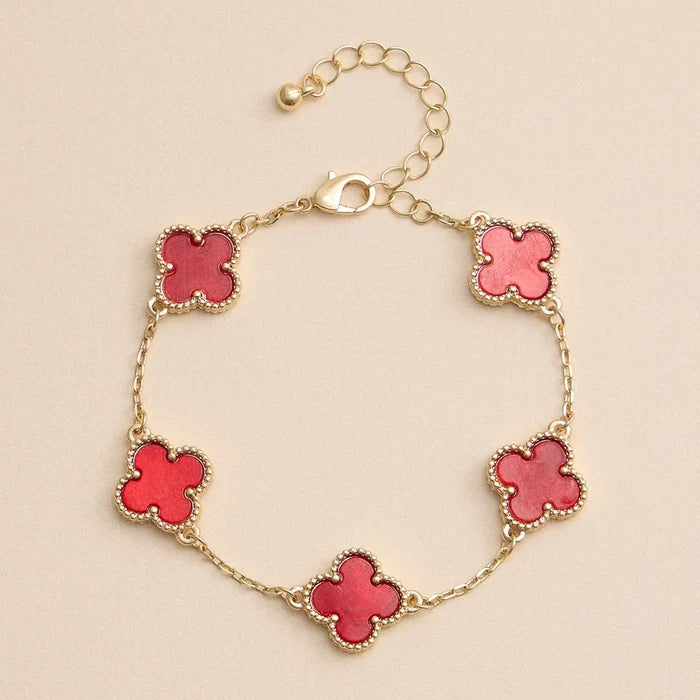 Colorful Shell Charm Bracelets