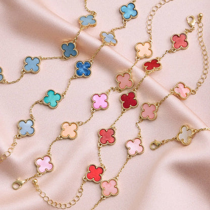 Colorful Shell Charm Bracelets