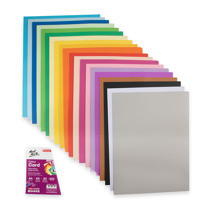Colour Card Discovery A4 150 GSM