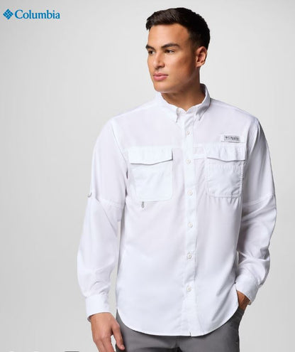 Columbia Men's PFG Blood and Guts™ V Long Sleeve Shirt (Multiple Color Options)