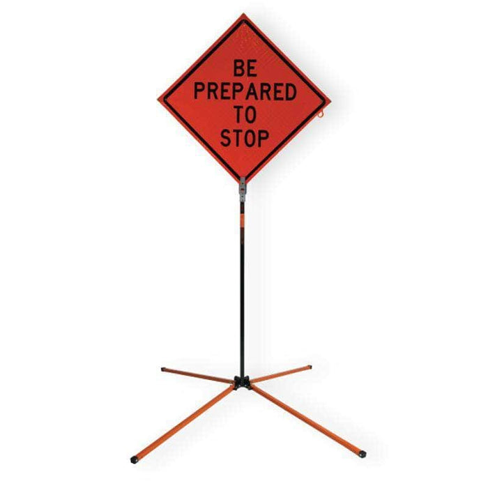 Compact Springless Sign Stand - Crowd Control Warehouse