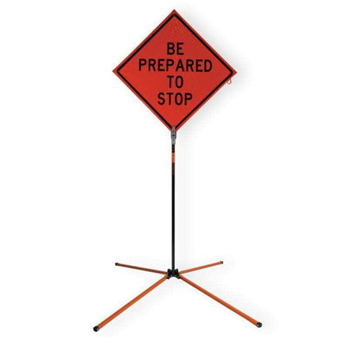 Compact Springless Sign Stand - Crowd Control Warehouse