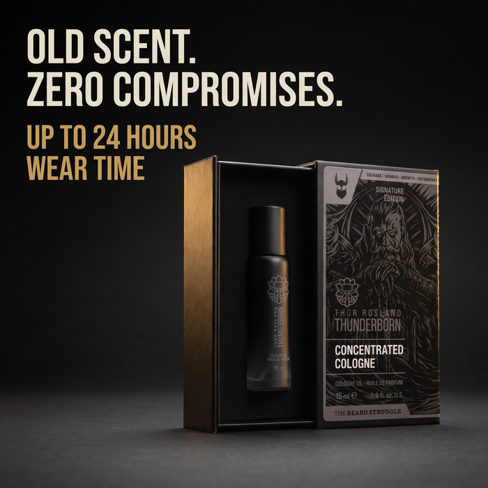 Concentrated Cologne - Thunderborn, image 2. The Beard Struggle