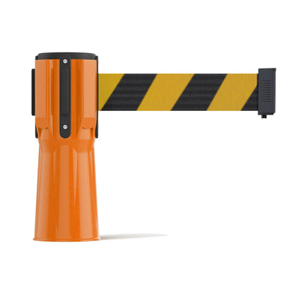 ORANGE / BLACK AND YELLOW DIAGONAL