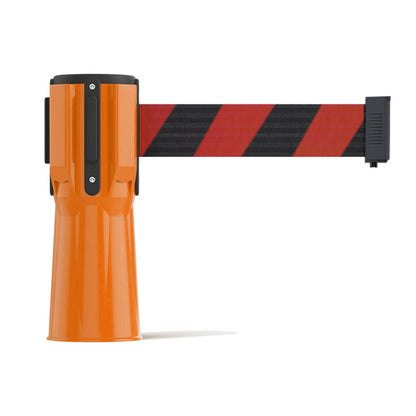 ORANGE / BLACK AND RED DIAGONAL