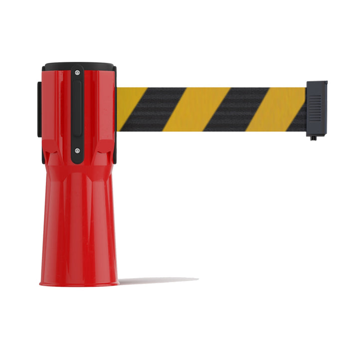 RED / BLACK AND YELLOW DIAGONAL