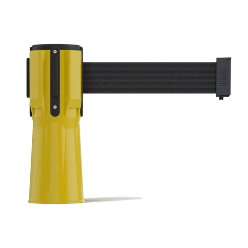 Cone - Mounted Retractable Belt Barrier, 9 Ft. - Trafford Industrial - Crowd Control Warehouse
