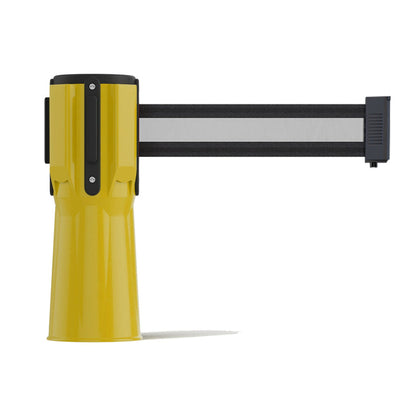 YELLOW / Black with Horizontal White Stripe