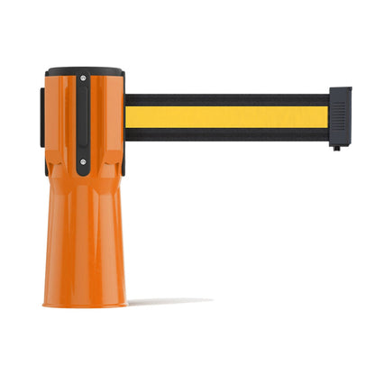 ORANGE / Black with Horizontal Yellow Stripe