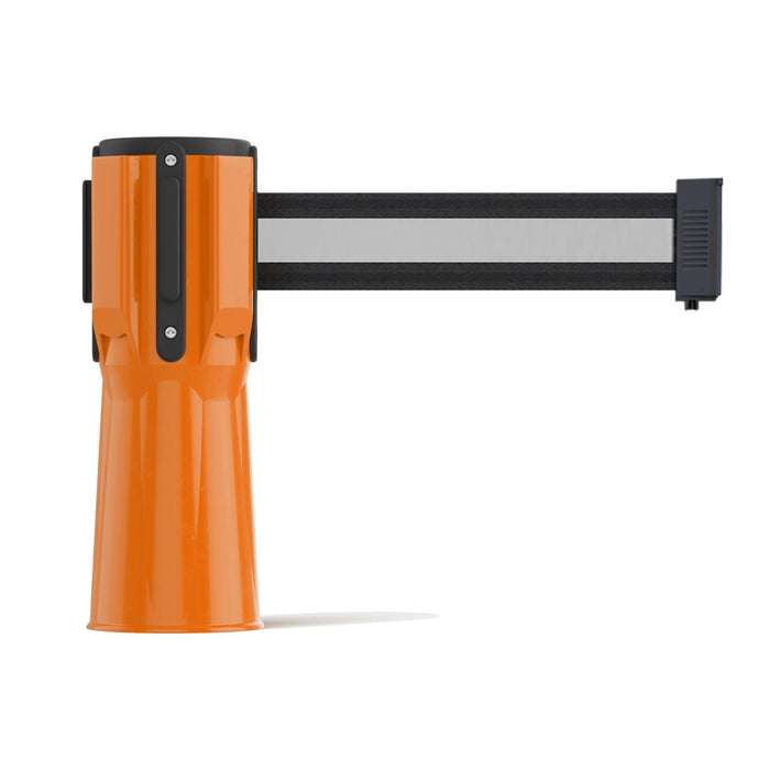 ORANGE / Black with Horizontal White Stripe