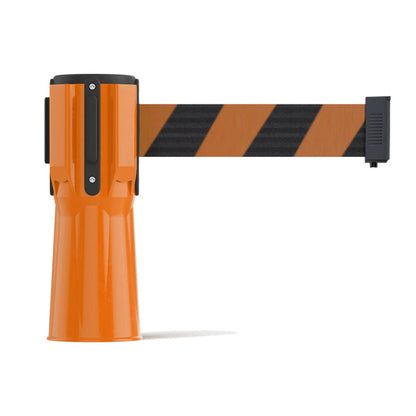 ORANGE / Black and Orange Diagonal