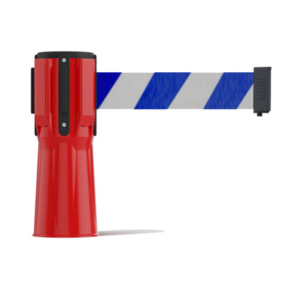 RED / Blue and White Diagonal