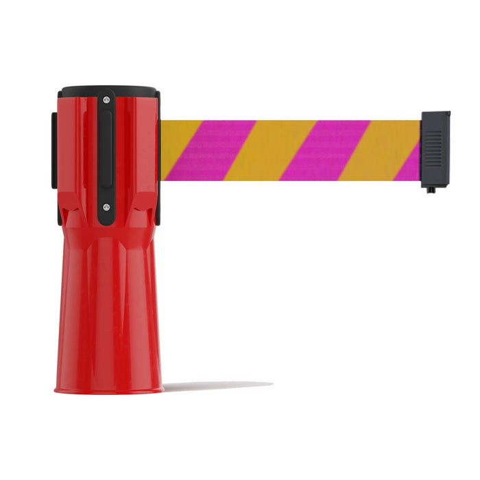 RED / Magenta and Yellow Diagonal
