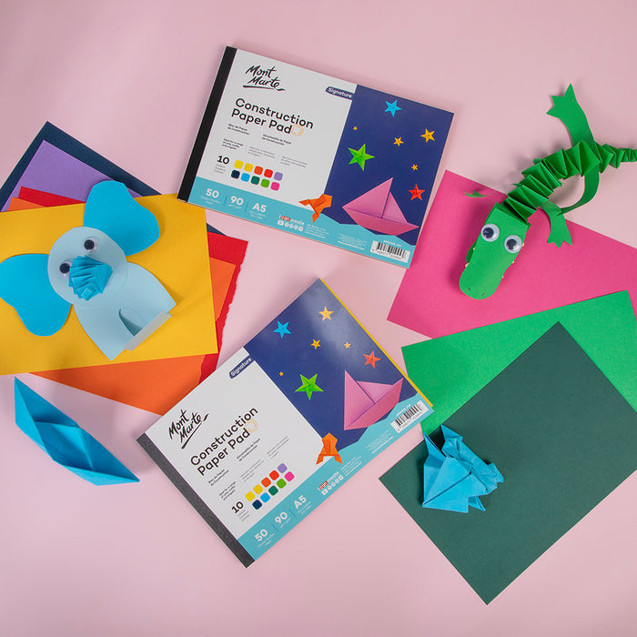 Construction Paper Pad Signature A5 (8.3 x 5.8in) 50 Sheets