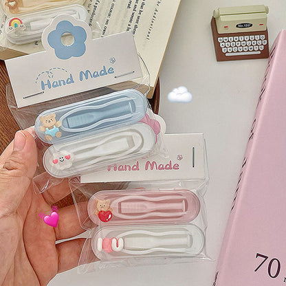 Contact Lens Case Wear Accessories 2 pairs