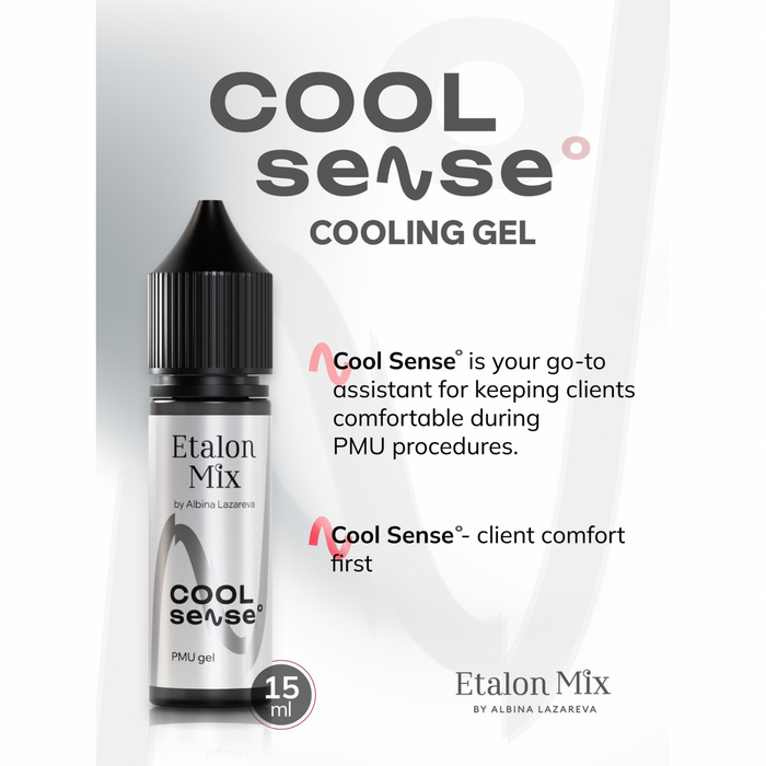 Cool Sense Cooling Gel for Permanent Makeup Procedure by Etalon Mix - PRE-ORDER Supreme Permanent