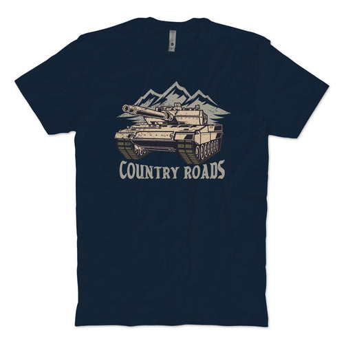 Country Roads Navy T-shirt