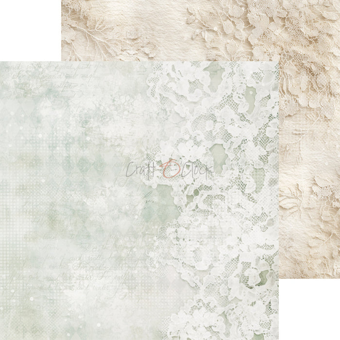 Craft O'Clock - 8X8 Basics Paper Pad - Lifetime Loving You. 24 Double-sided sheets. Available at Embellish Away in Bowmanville Ontario Canada.