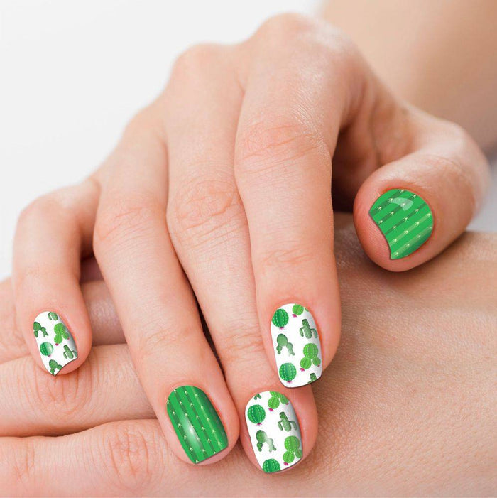 Crazy Cactus Western Nail Strips
