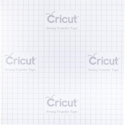 Cricut - Vinyl Strong Grip Transfer Tape - 12"X48". Provo Craft-Vinyl Strong Grip Transfer Tape. This tape is designed to transfer specialty vinyl cuts to surfaces with ease. Create removable media covers, labels, decor and more! This package contains one 12x48 inch roll of transfer tape. Imported. Available at Embellish Away located in Bowmanville Ontario Canada.
