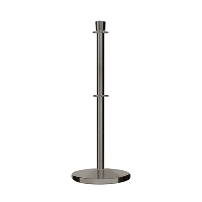 SATIN STAINLESS STEEL / CROWN TOP