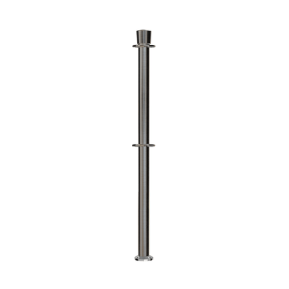SATIN STAINLESS STEEL / CROWN TOP