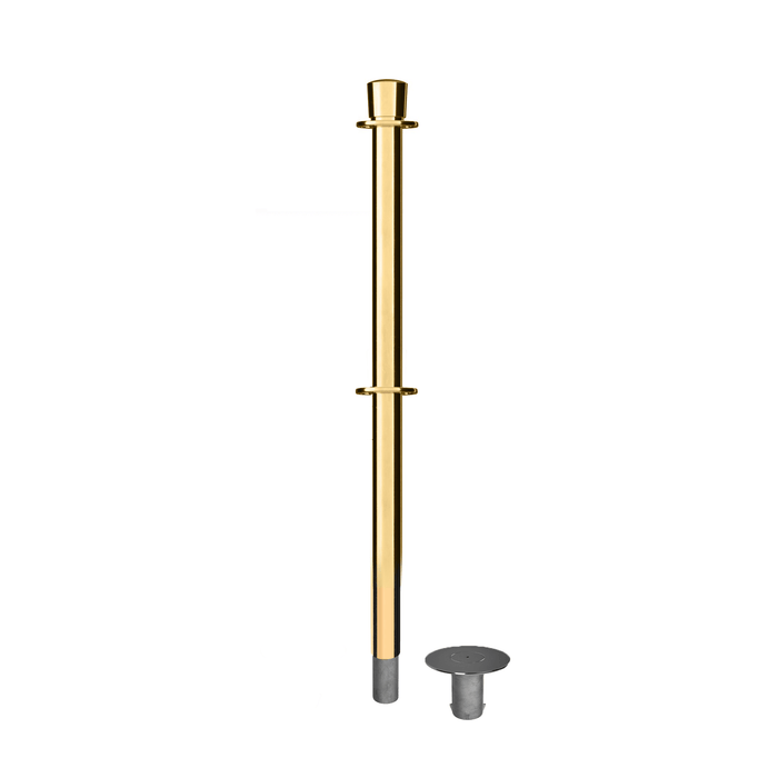 POLISHED BRASS / CROWN TOP