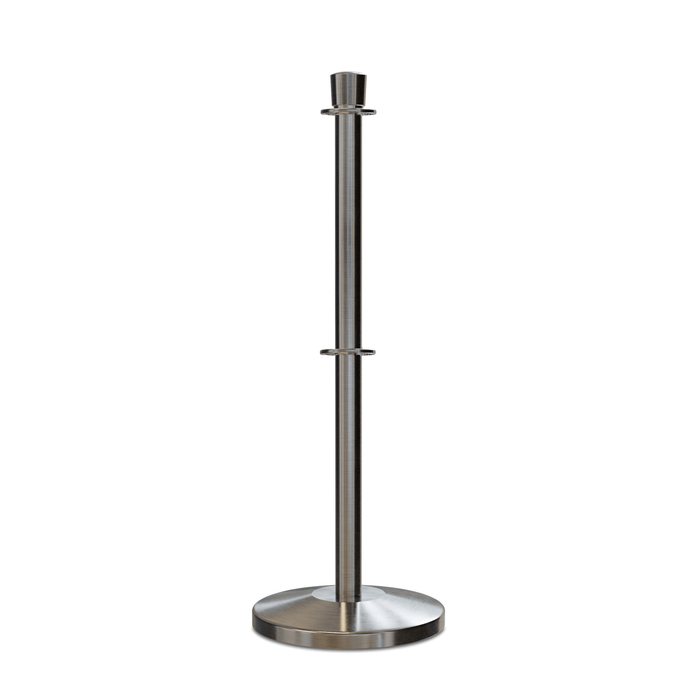SATIN STAINLESS STEEL / CROWN TOP