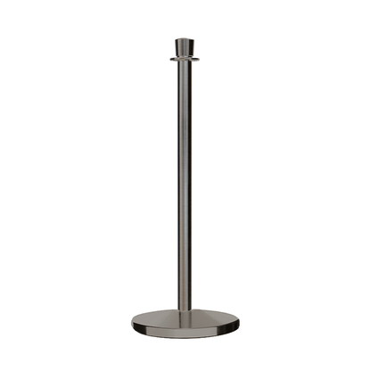 SATIN STAINLESS STEEL / CROWN TOP