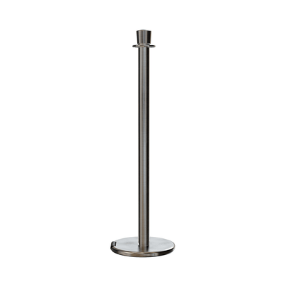 SATIN STAINLESS STEEL / TAPPED FOR SIGN FRAME