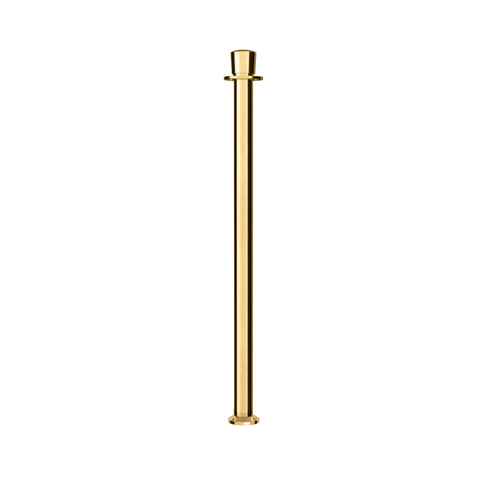 POLISHED BRASS POST / NO TAPPED TOP