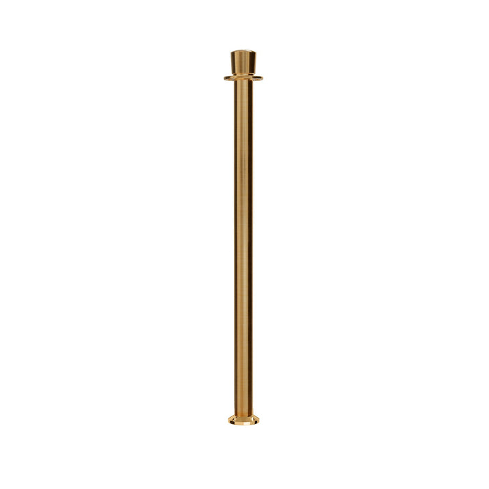 SATIN BRASS POST / NO TAPPED TOP
