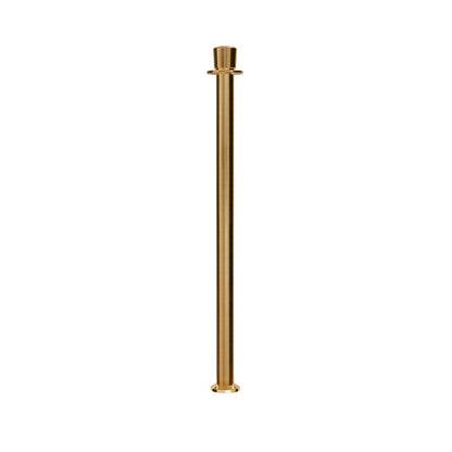 SATIN BRASS POST / NO TAPPED TOP