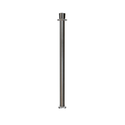 SATIN STAINLESS STEEL POST / NO TAPPED TOP