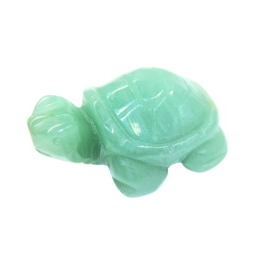 Crystal Turtle – Green Aventurine Large