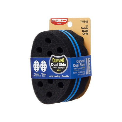 Curved Dual Side Twist Sponge [Mini] #TWS05