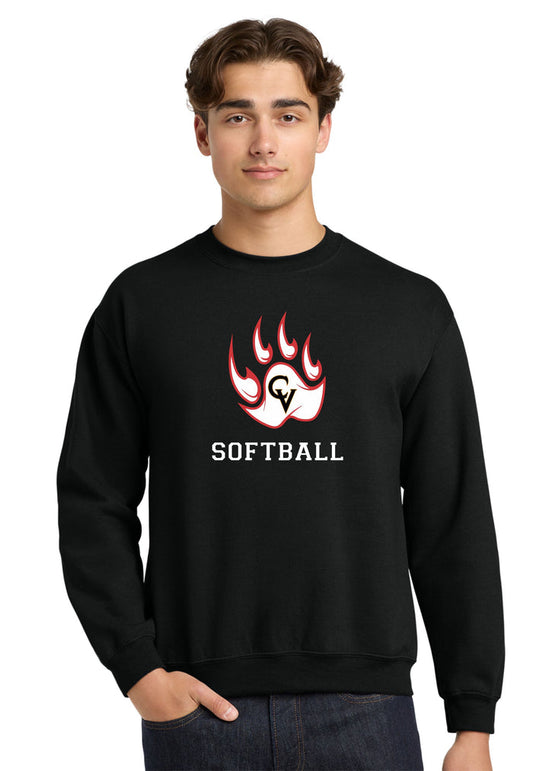 CV Softball Crewneck Sweatshirt