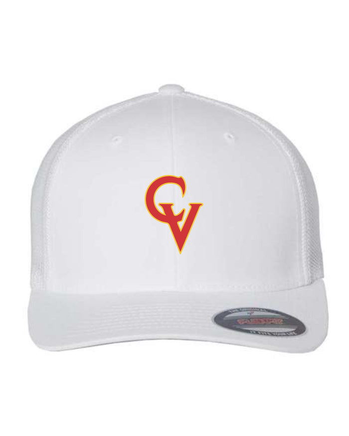 CV Softball Flexfit Trucker Hat- Embroidered Design